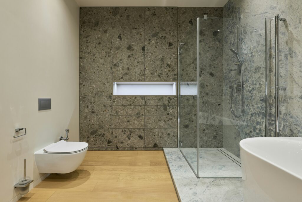 granite bathroom remodel
